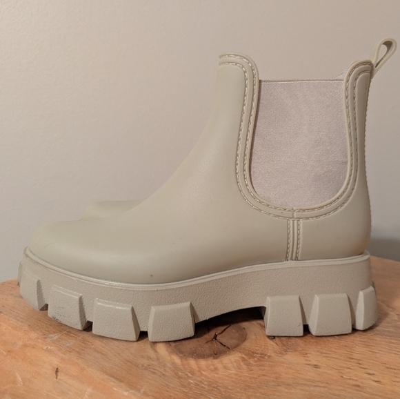 Jeffrey Campbell Shoes - Jeffrey Campbell Platform Lug Sole Chelsea Rain Boot
